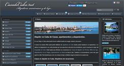 Desktop Screenshot of casadecuba.net